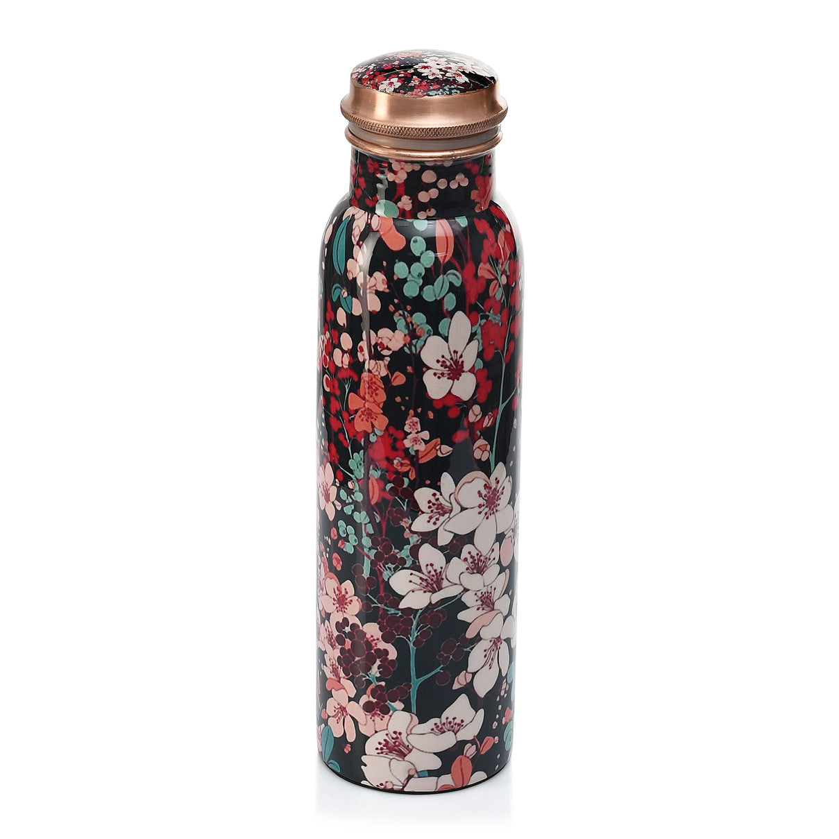 Floral Print 100% Leak Proof Copper Bottle 900ml - Floral 7155136 3
