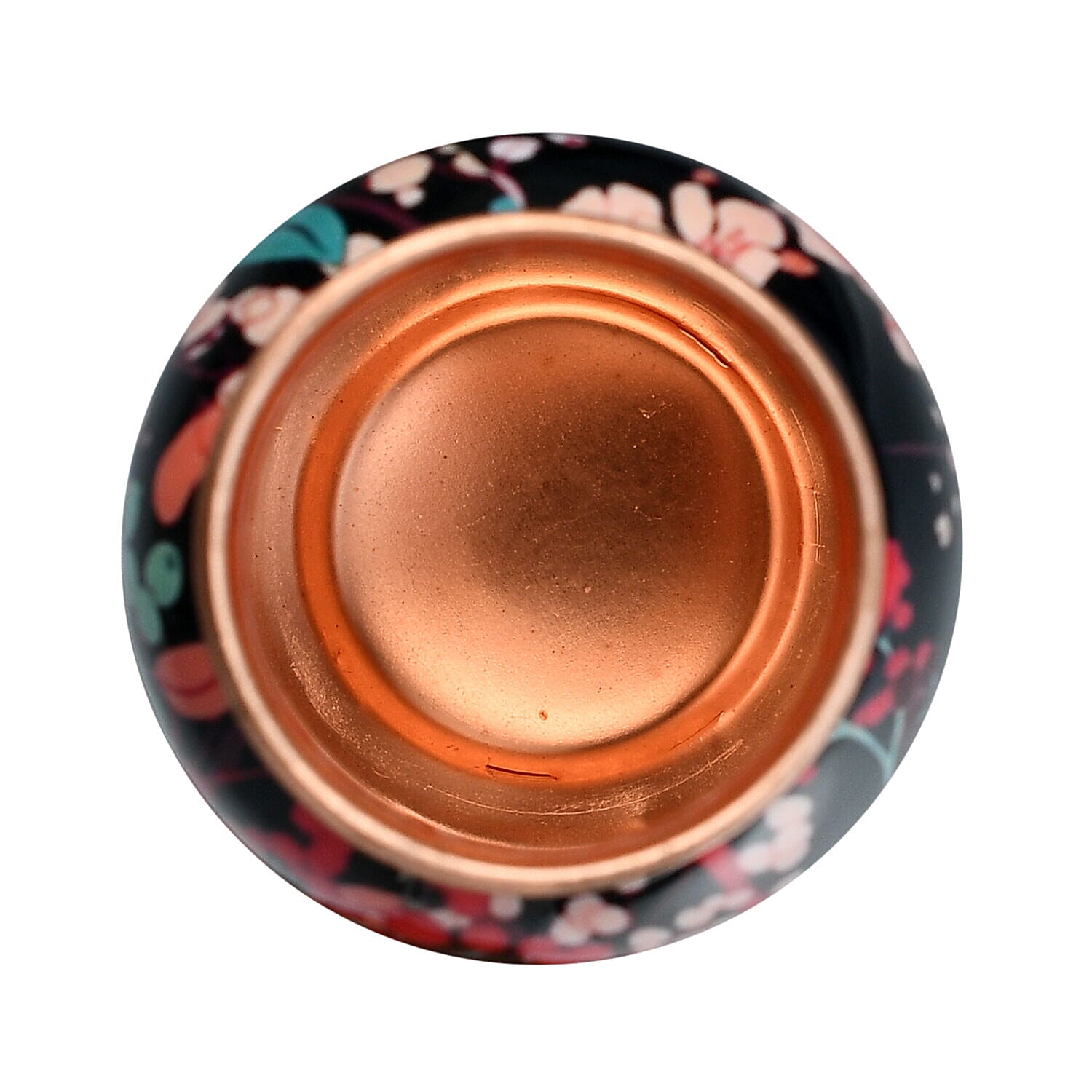 Floral Print 100% Leak Proof Copper Bottle 900ml - Floral 7155136 7