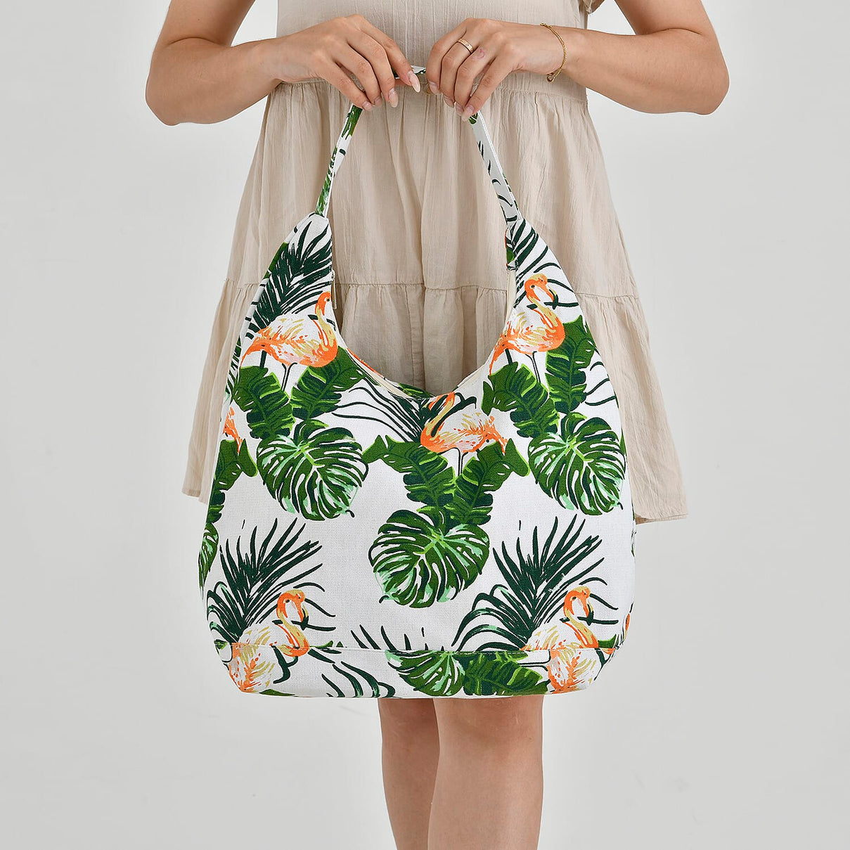 Floral Slouch Tote Bag 7849243 3