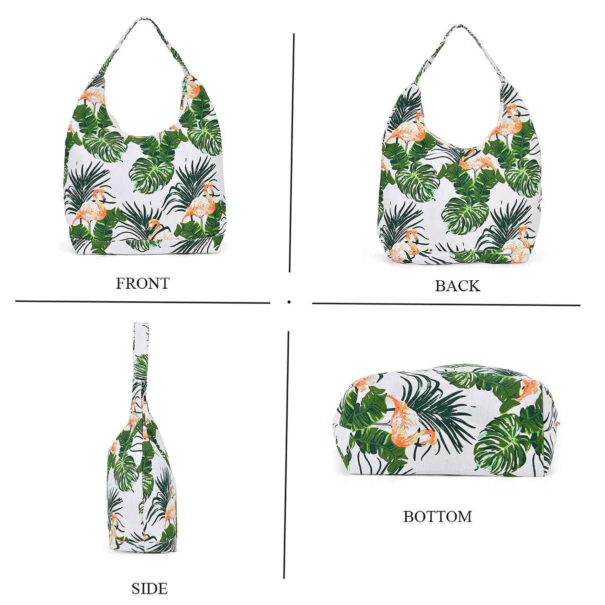 Floral Slouch Tote Bag 7849243 4