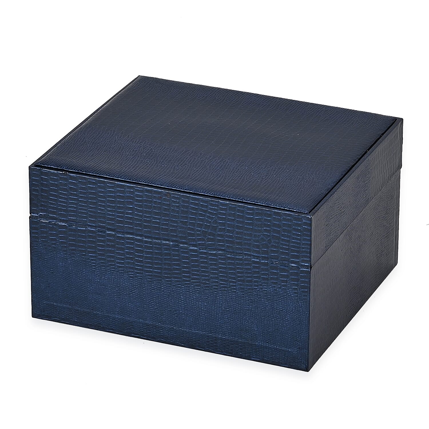 Faux Lizard Skin Pattern Leatherette 2-Layer Jewellery Organiser 7800868 5