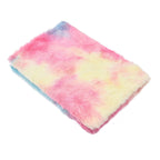 Fluffy Cover 3D Unicorn Pattern Notebook (80 Pages) - Yellow