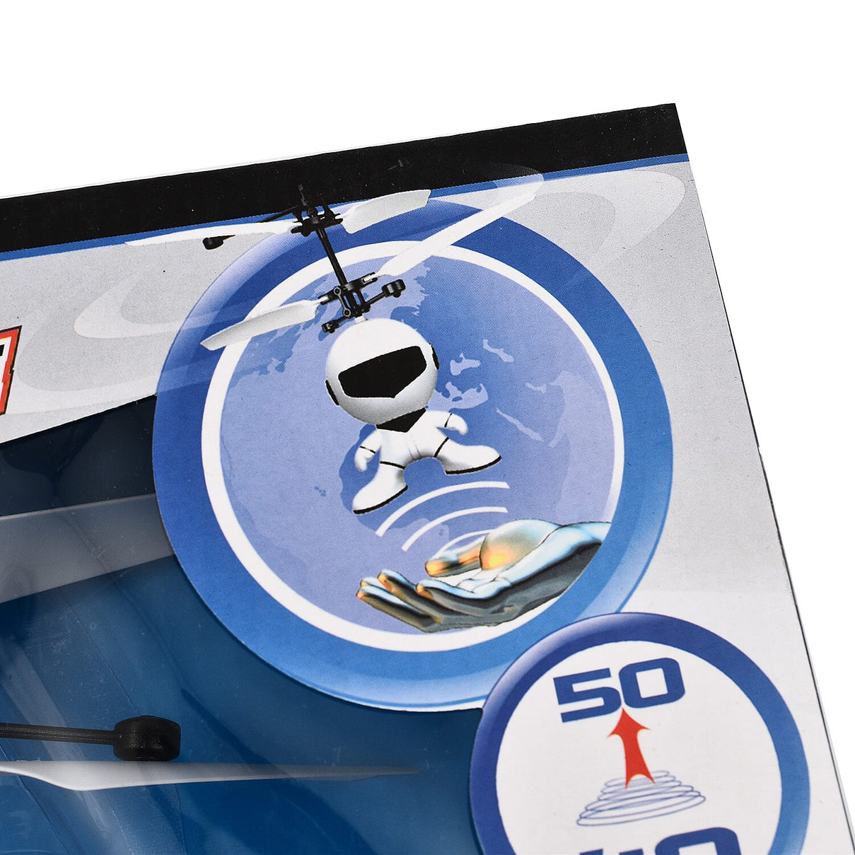 Flying Robot Toy with Colorful LED Light 7576156 2