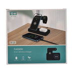 Foldable 4 in 1 Wireless Charger - White