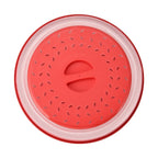 Foldable Microwave Pot, Fruit Basket or Colander (Size 26x7 cm) - Red