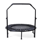 Foldable Trampoline (With Adjustable Handle Size) Maximum Weight Capacity 150kg- Black