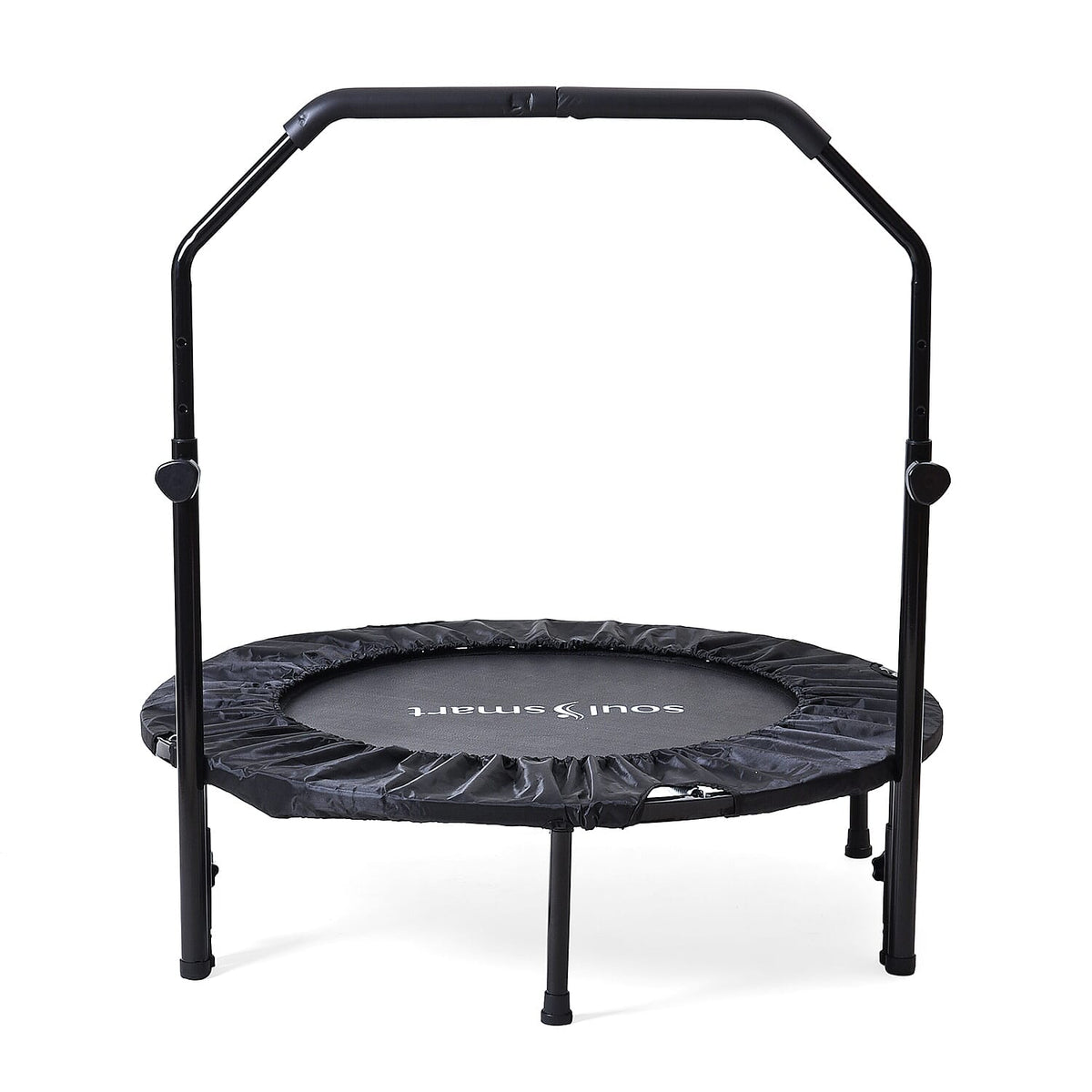 Foldable Trampoline (With Adjustable Handle Size) Maximum Weight Capacity 150kg- Black 3689881 3