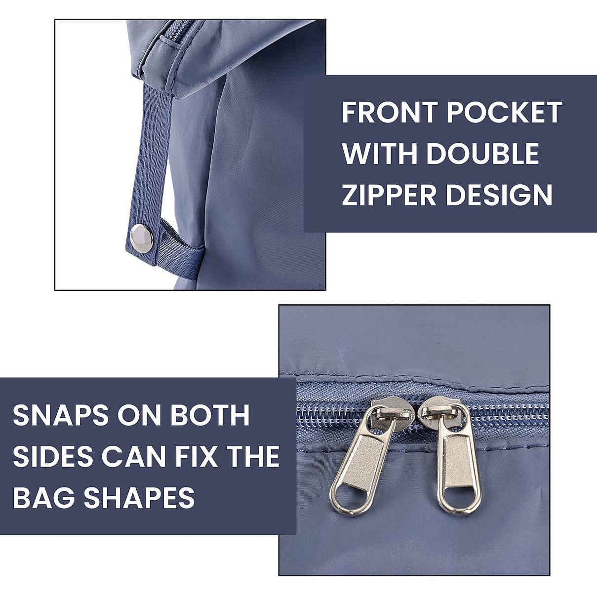 Foldable Waterproof Travel Bag - Blue 7011105 4