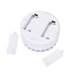 Foldable and Adjustable Mini Fan with 2 Wind Speed Settings (Size:9x9x16cm) - White