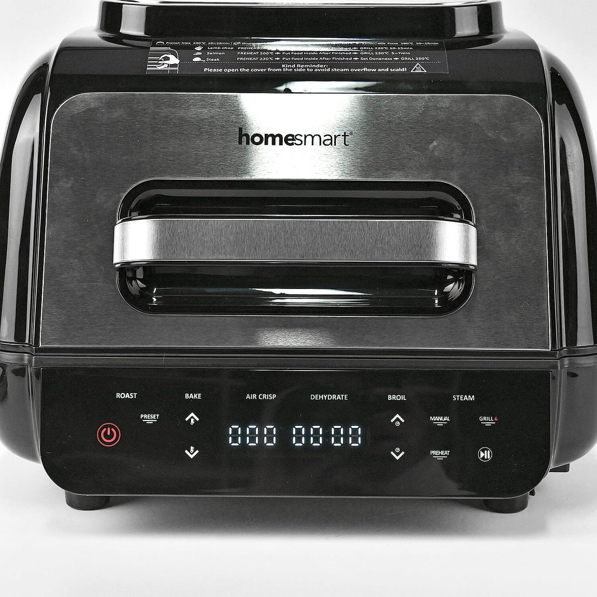 HomeSmart Steam and Grill Air-fryer 6L 7691353 15