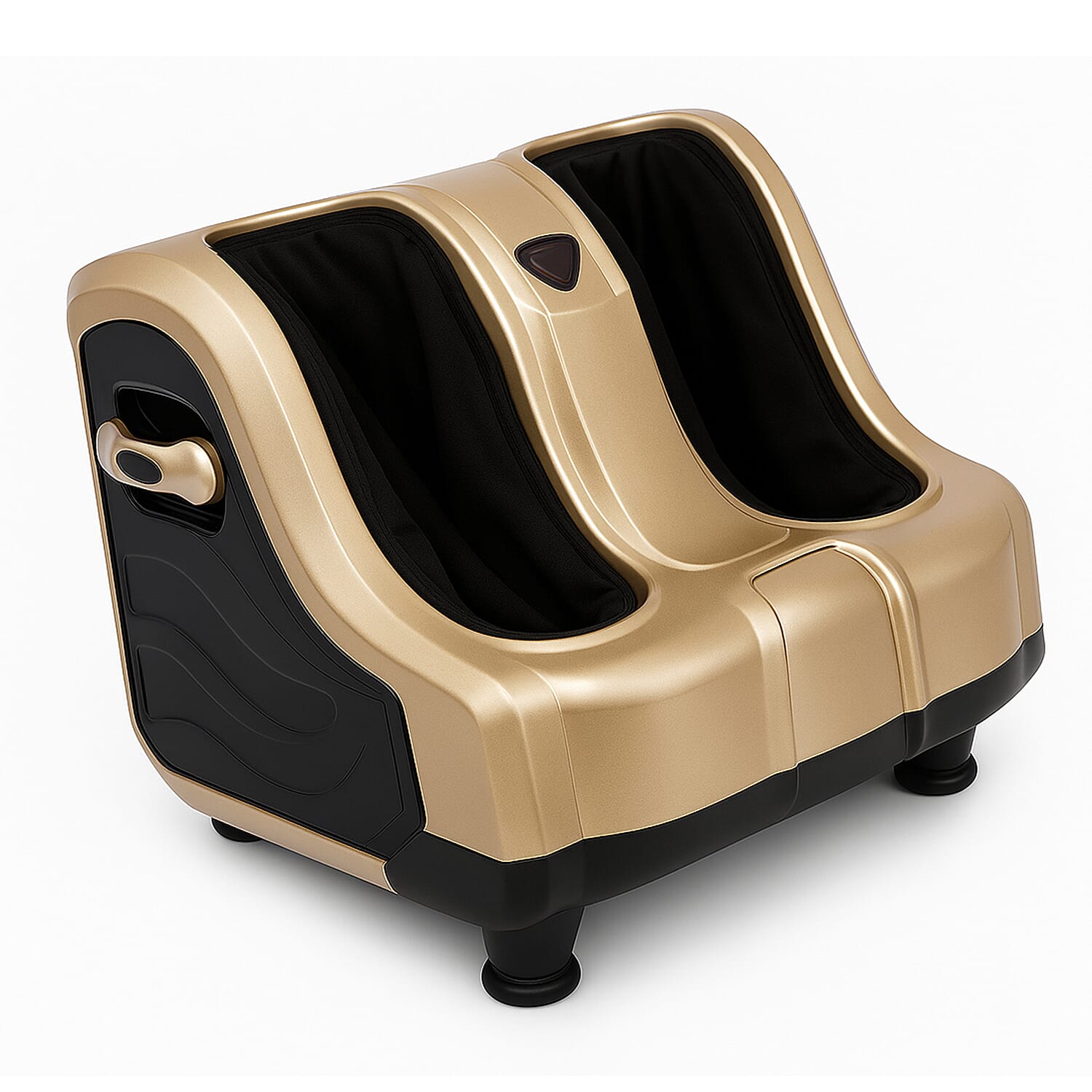 Foot and Leg Massager (80W) - 3 adjustable speeds for Feet and Calves Heating Function - Gold 8578920 0