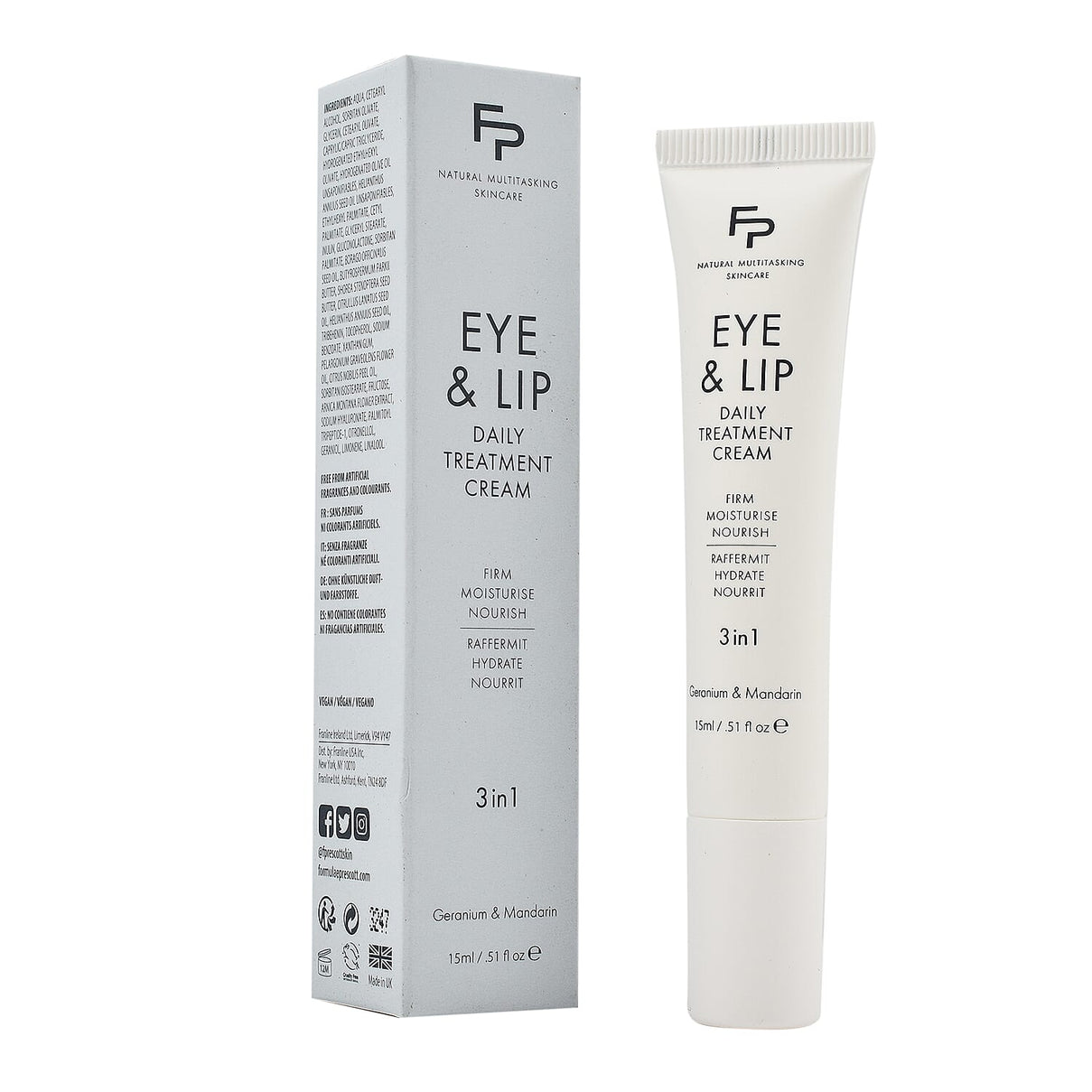 Formulae Prescott - Eye and Lip Treatment cream (15ml) 7713592 4