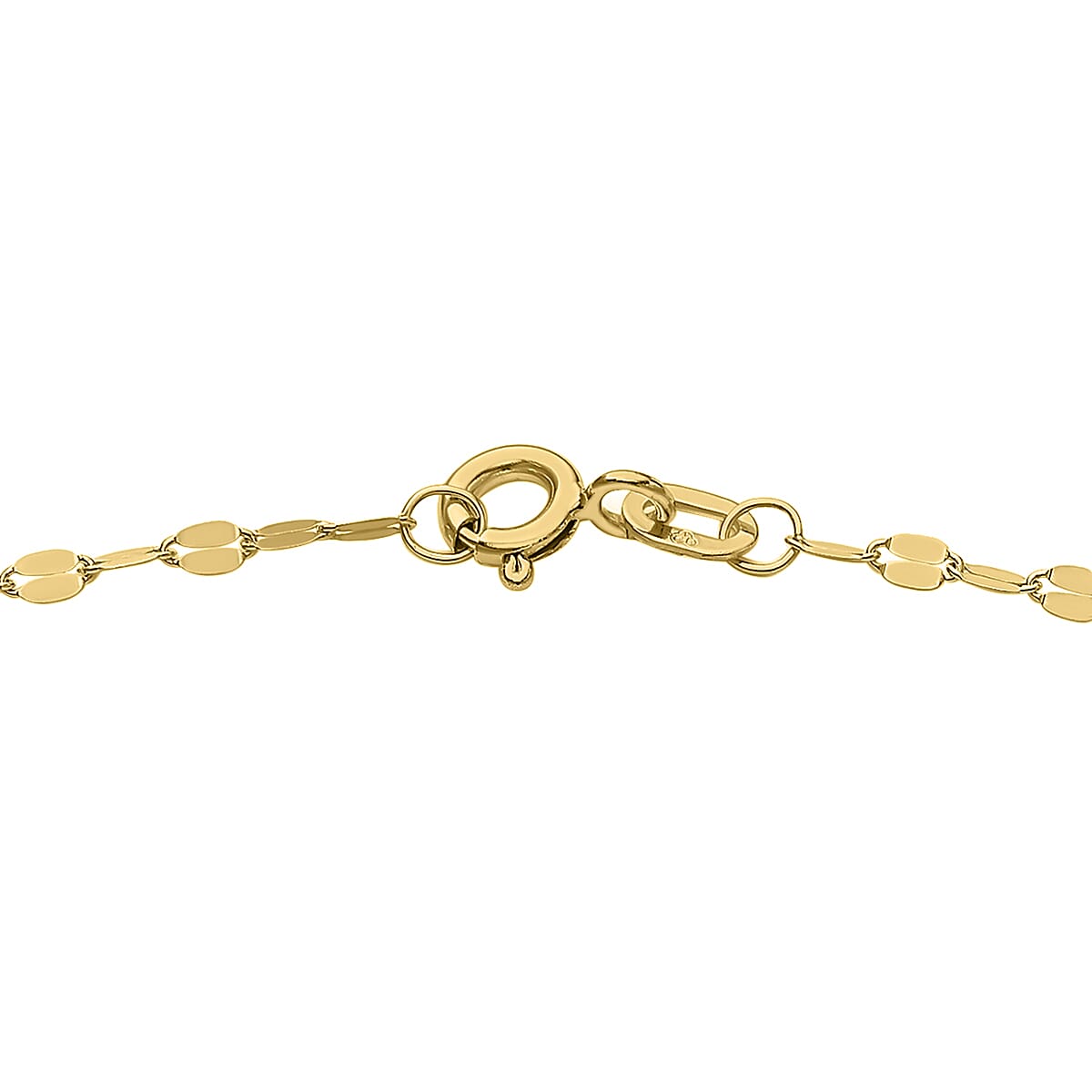 Forzatina Chain Bracelet in 9K Yellow Gold 7.25 Inch 3226773 4