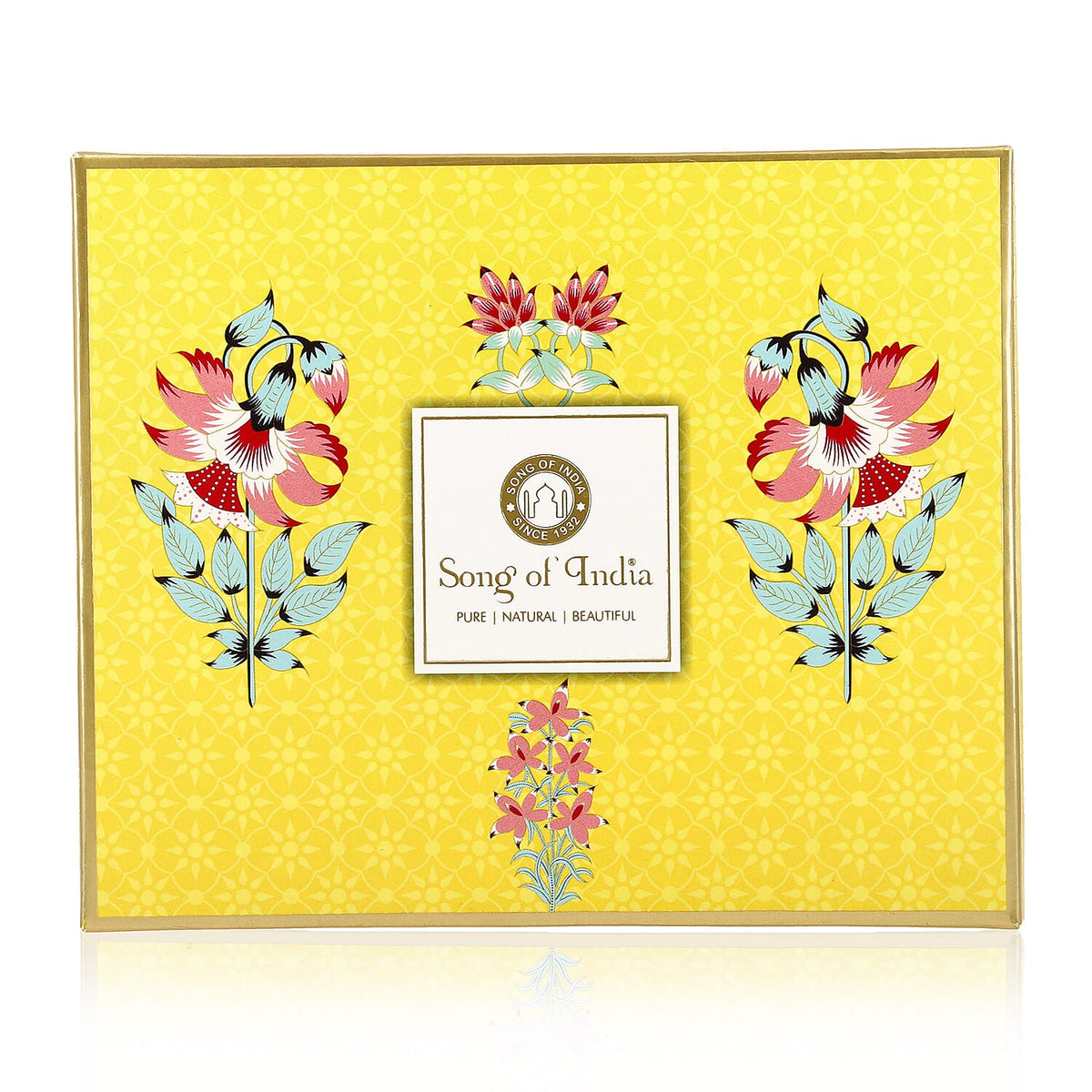 Song of India - Fragrance Gift Set - (Reed Diffuser, soothing candles and a personalized message card) 7935381 5