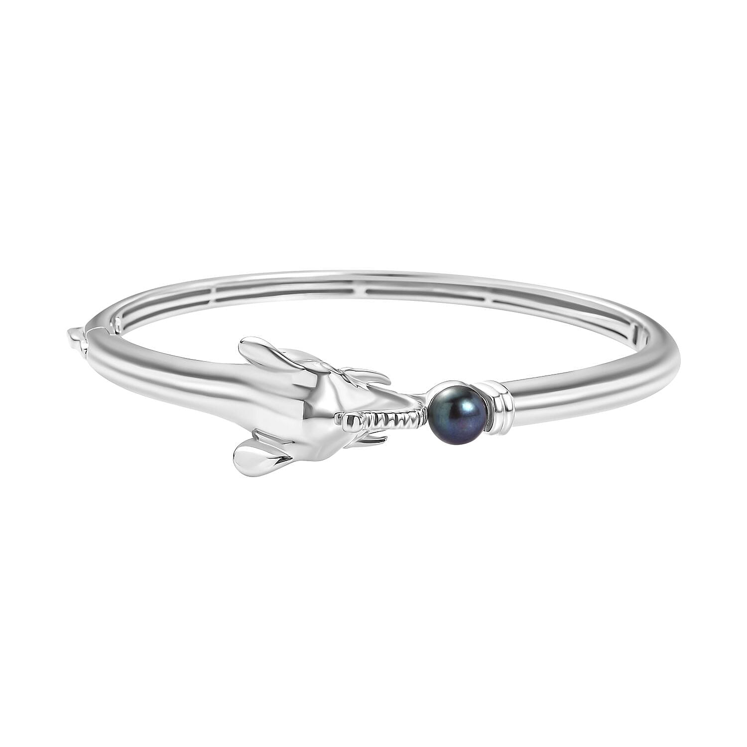 Designer CLOSEOUT - Peacock Fresh Water Pearl Elephant Bangle 7578261 0