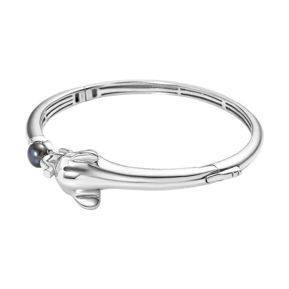 Designer CLOSEOUT - Peacock Fresh Water Pearl Elephant Bangle 7578261 3