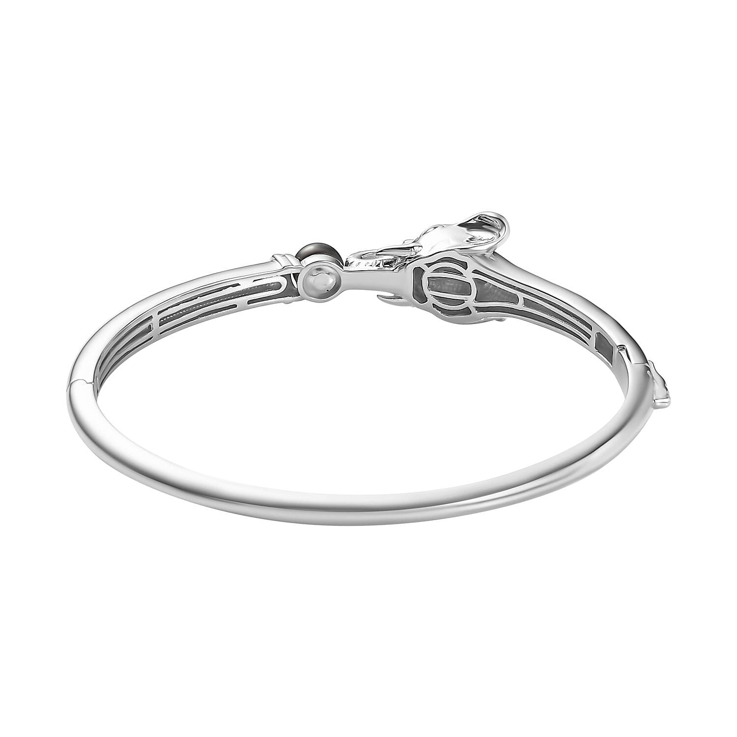 Designer CLOSEOUT - Peacock Fresh Water Pearl Elephant Bangle 7578261 4
