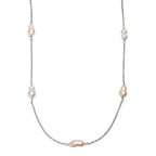 CLose Out Deal- Fresh Water Pearl Necklace (Size 24) with Lobster Clasp 45.00 Ct.
