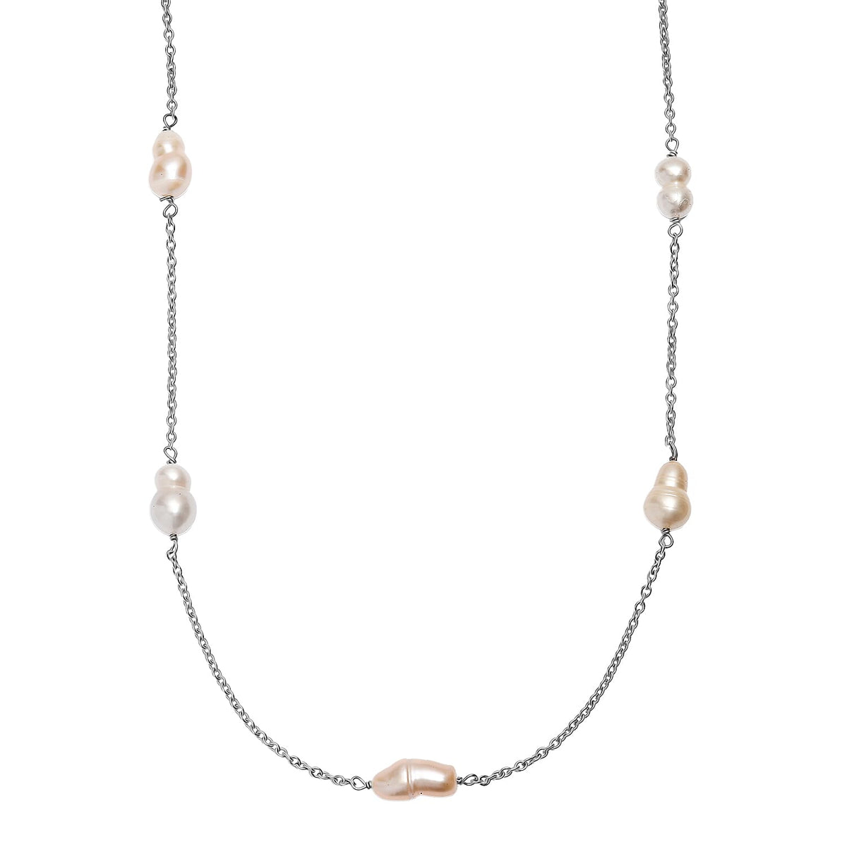 CLose Out Deal- Fresh Water Pearl Necklace (Size 24) with Lobster Clasp 45.00 Ct. 8255846 0