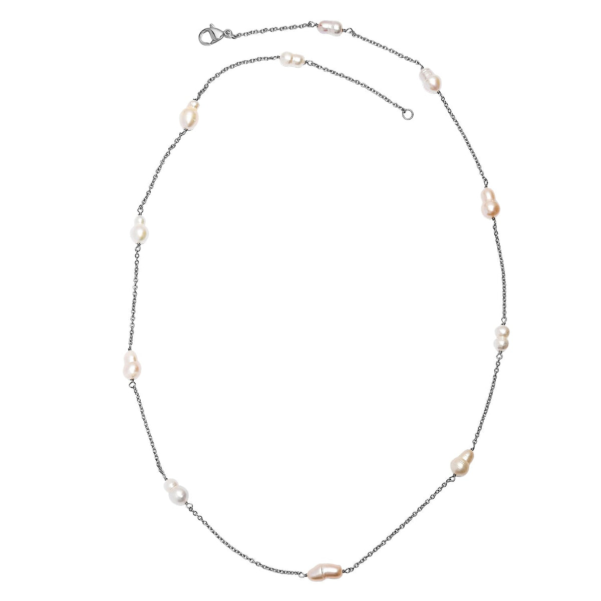 CLose Out Deal- Fresh Water Pearl Necklace (Size 24) with Lobster Clasp 45.00 Ct. 8255846 4