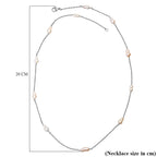 CLose Out Deal- Fresh Water Pearl Necklace (Size 24) with Lobster Clasp 45.00 Ct.