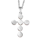 Fresh Water Pearl Pendant with Chain (Size 20) in Platinum Overlay Sterling Silver
