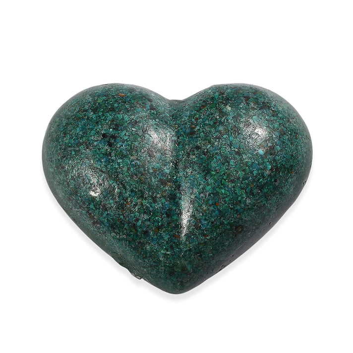 Freshened Malachite Heart Carved Gemstone 17.52 Ct. 8323332 1