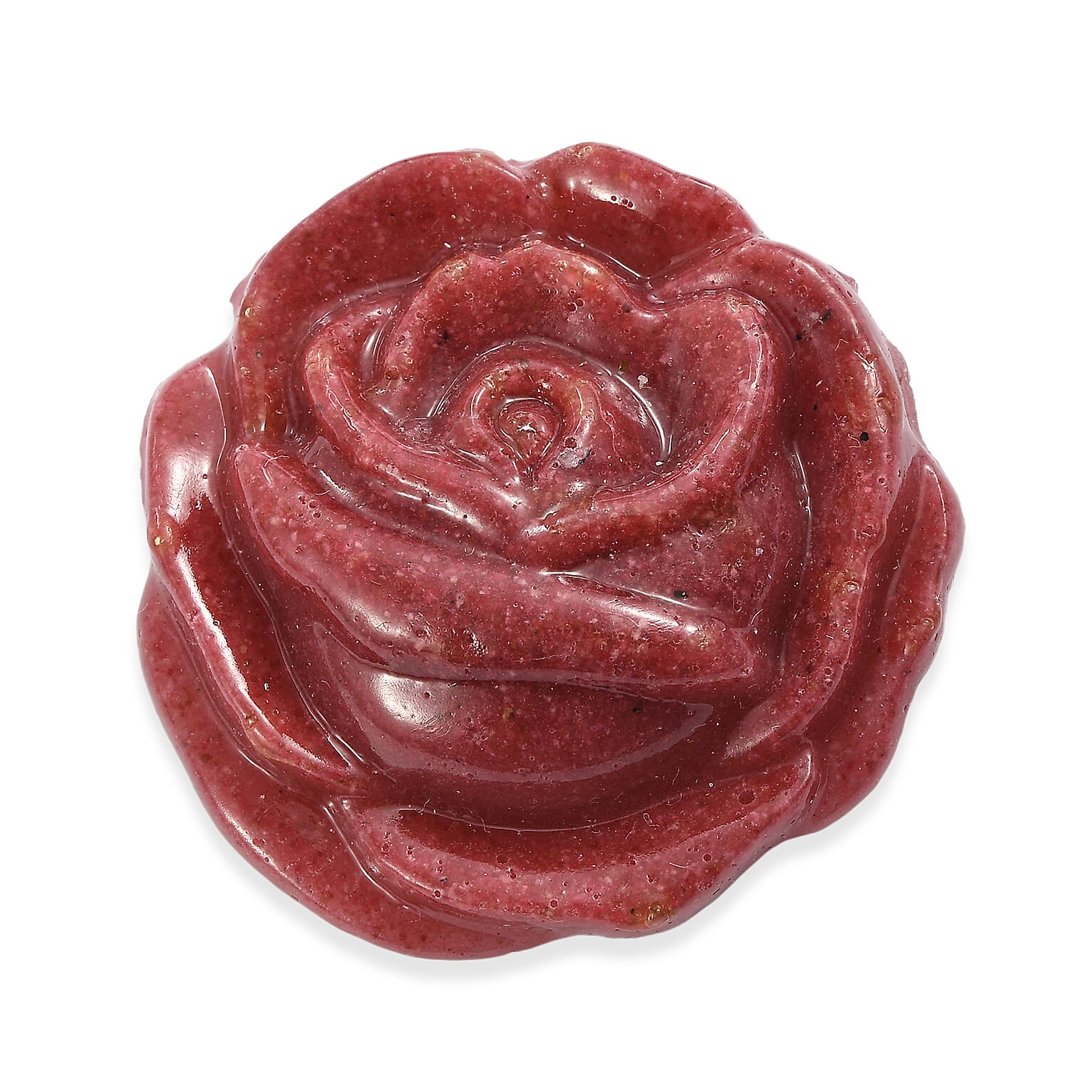 Freshened Thulite Flower Carved Gemstone 51.19 Ct. V32490703 0