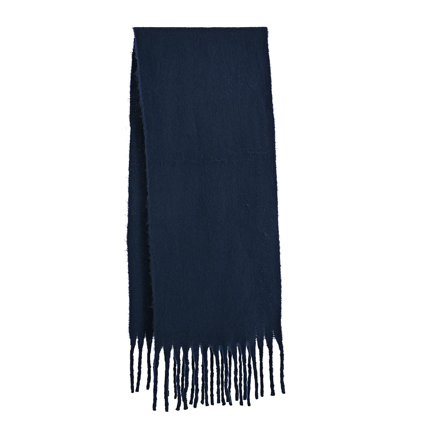 Soft Touch Large Tassle Scarf (190 x 40 cm) - Navy 8212299 6