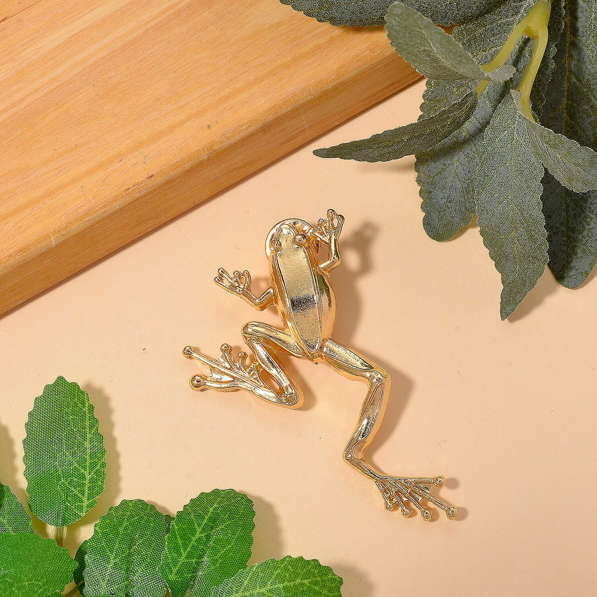 Frog Brooch With Push Pin - Frog symbolizes transformation, rebirth, and adaptability 8515009 3