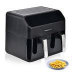 Homesmart 8L Dual Basket Digital Air Fryer - Black