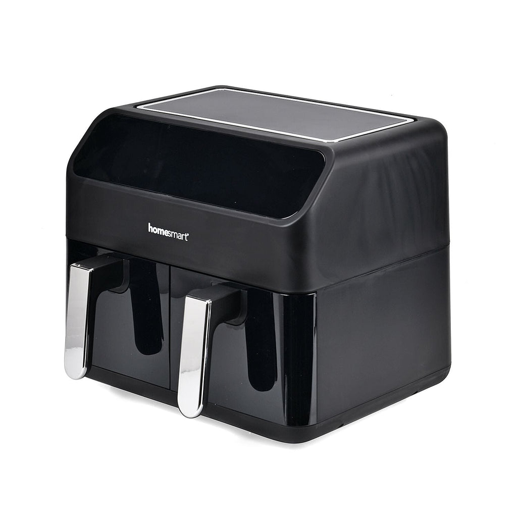 Homesmart 8L Dual Basket Digital Air Fryer - Black