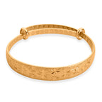 Floral Harmony Adjustable Bangle