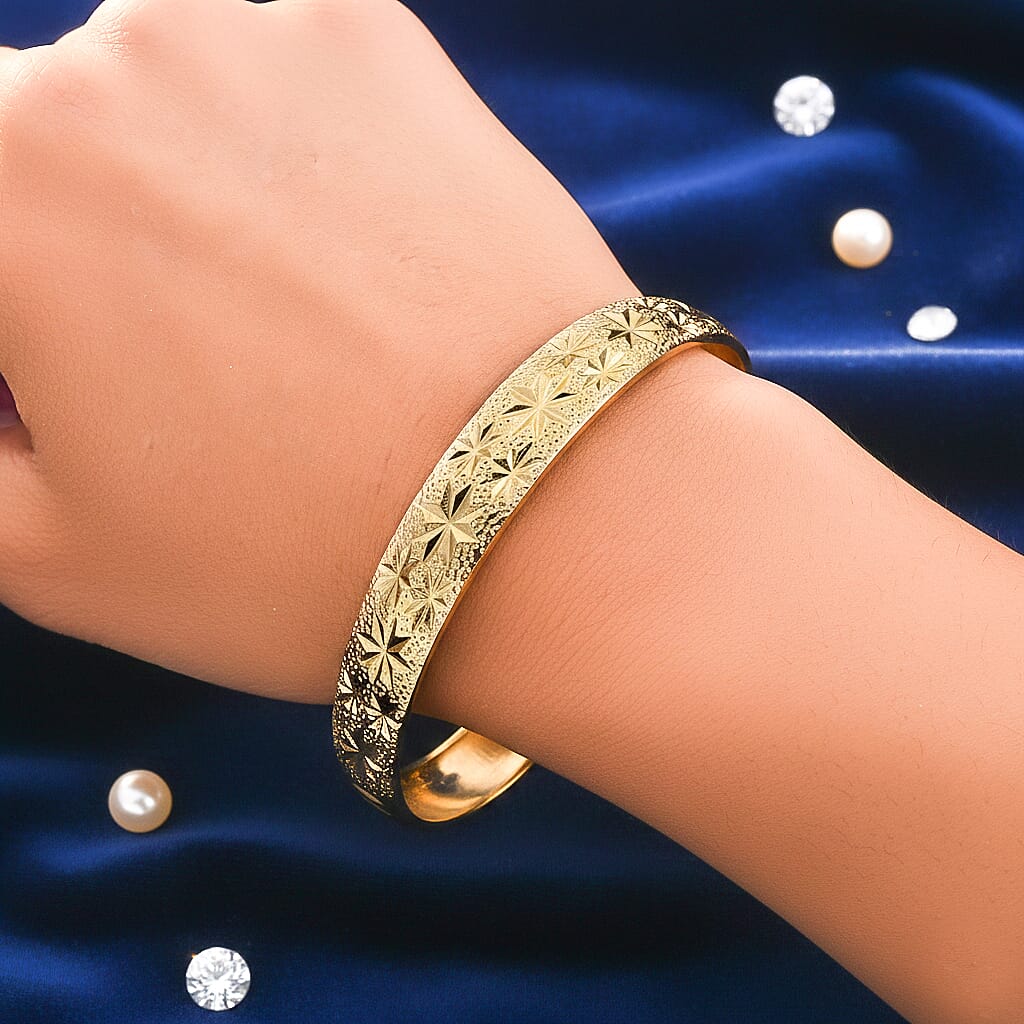 Floral Harmony Adjustable Bangle 8339947 3