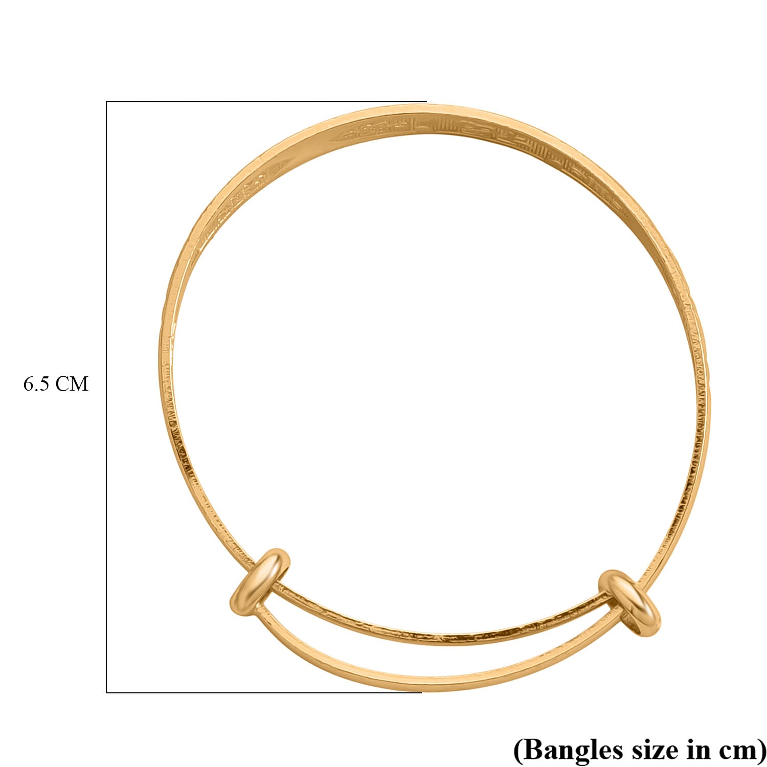 Floral Harmony Adjustable Bangle 8339947 6