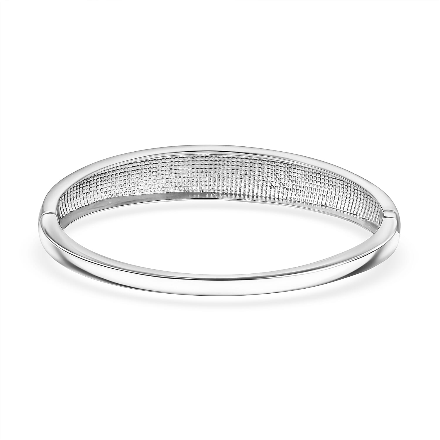 One Time Closeout - Designer Inspired Snaffle Bangle (Size 7.5) 8098712 5