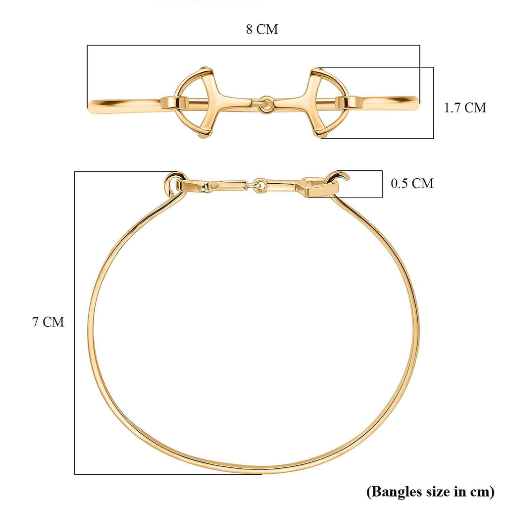 Biggest Designer Closeout - Snaffle Openable Bangle
