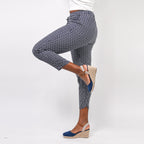 100% VISCOSE Fully Elasticated Trs (Size 20) - Navy