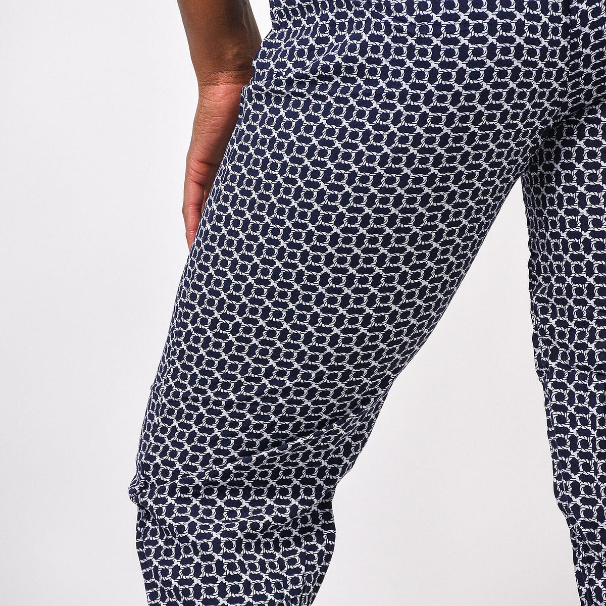 Fully Elasticated Printed Trousers 6344259 6