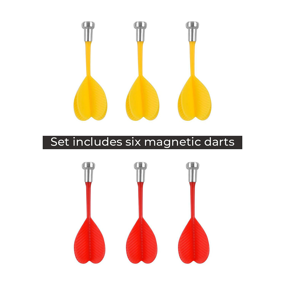 FunTime Magnetic Dartboard with 6pcs Magnetic Darts - Multi 7577359 14