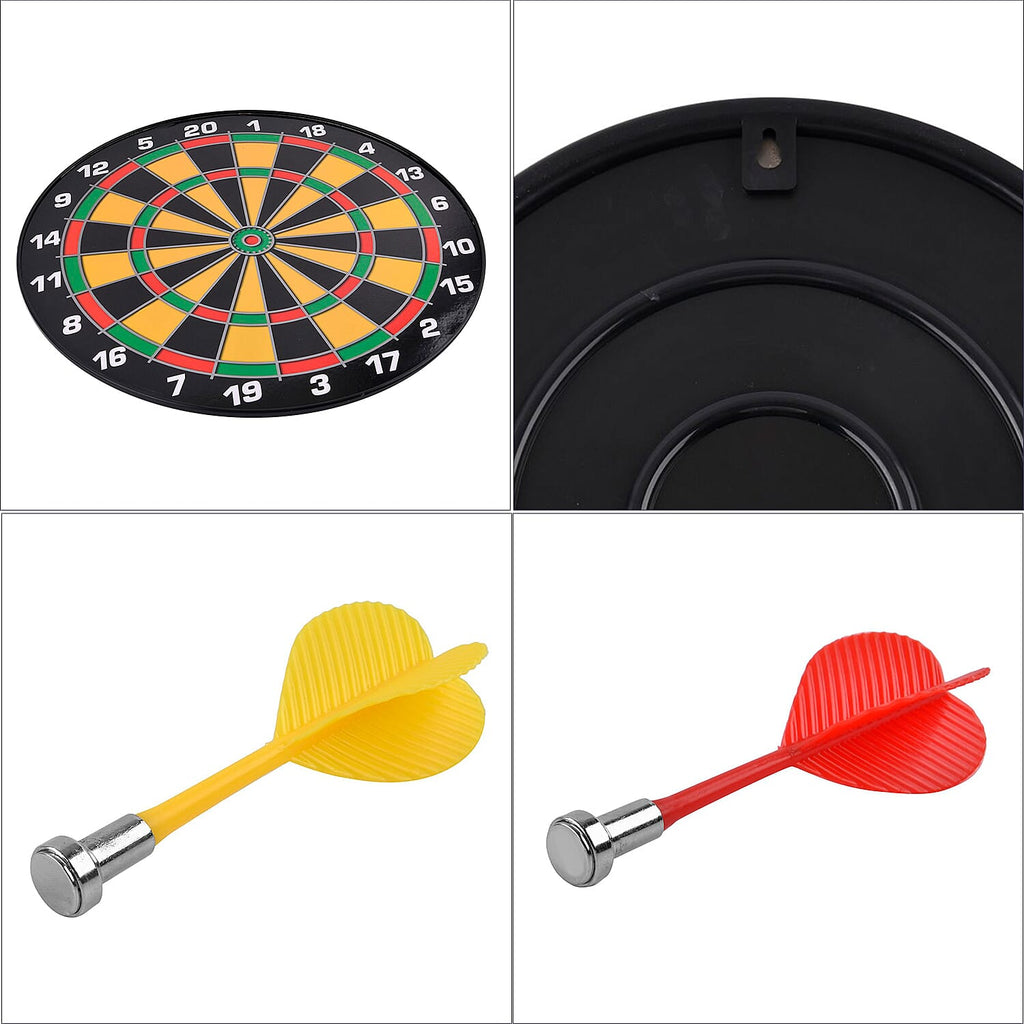 FunTime Magnetic Dartboard with 6pcs Magnetic Darts - Multi