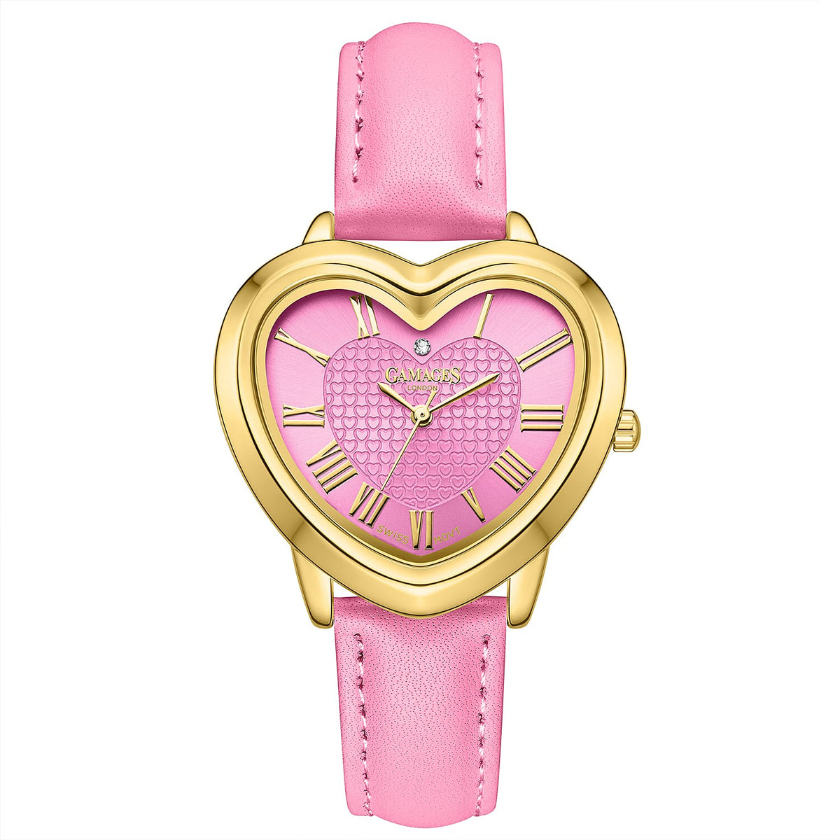 Gamages of London Ladies Heartfelt Diamond Watch 7794655 0