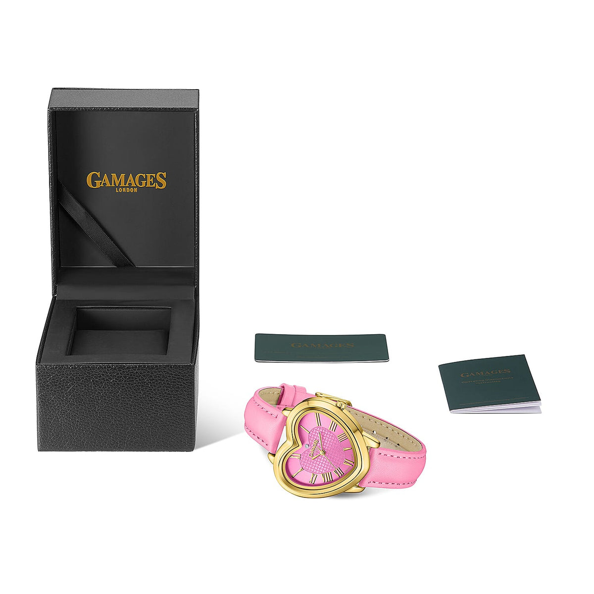 Gamages of London Ladies Heartfelt Diamond Watch 7794655 4