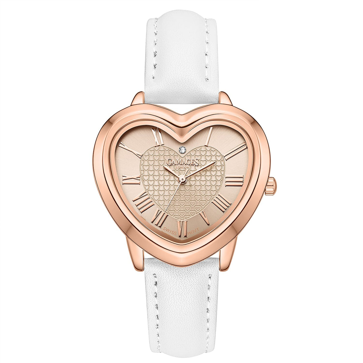 GAMAGES OF LONDON Ladies Heartfelt Diamond in Rose 7794656 0
