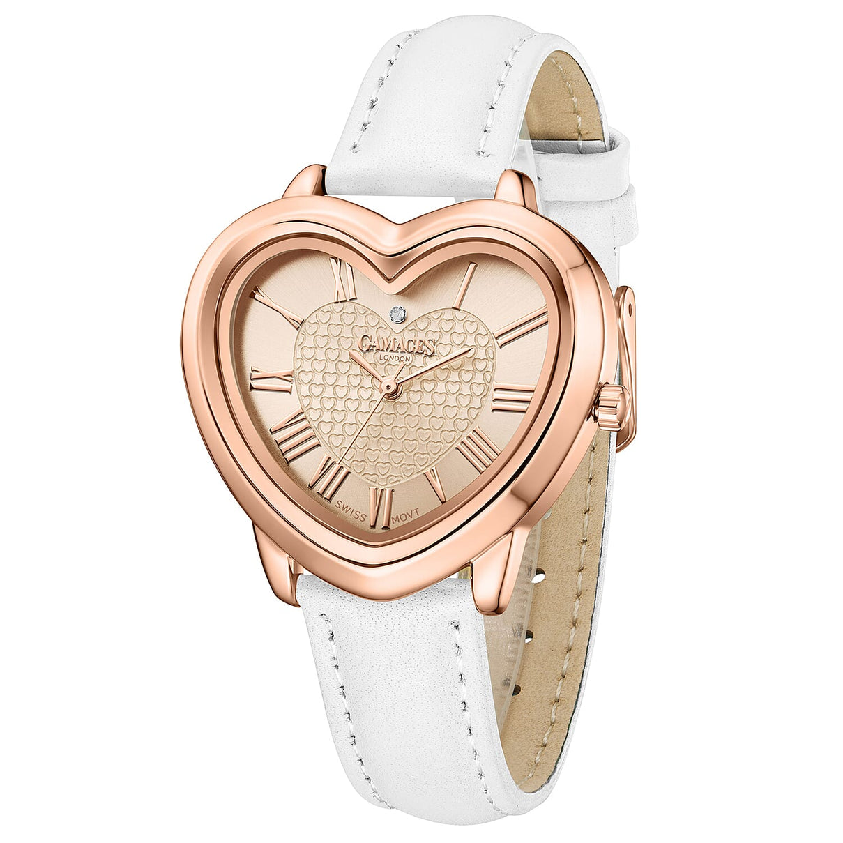 GAMAGES OF LONDON Ladies Heartfelt Diamond in Rose 7794656 2
