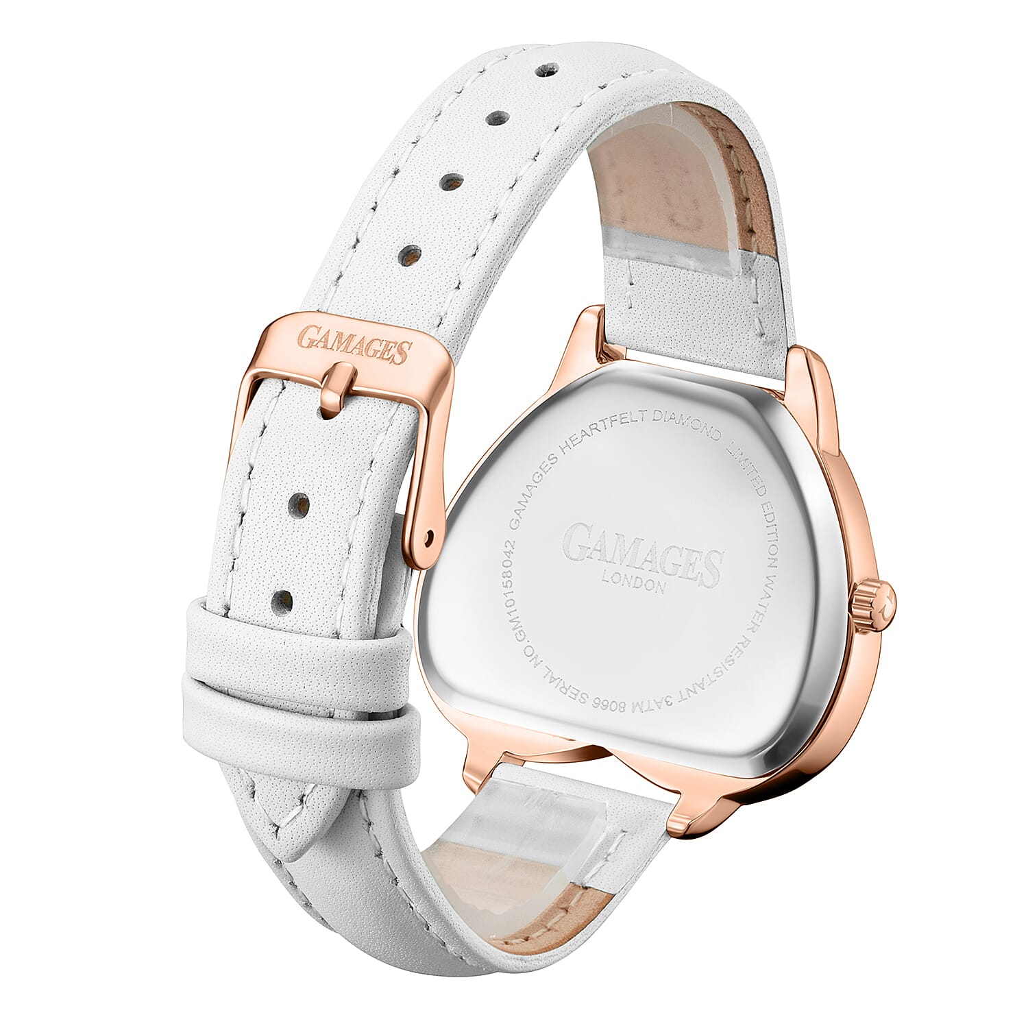 GAMAGES OF LONDON Ladies Heartfelt Diamond in Rose 7794656 3