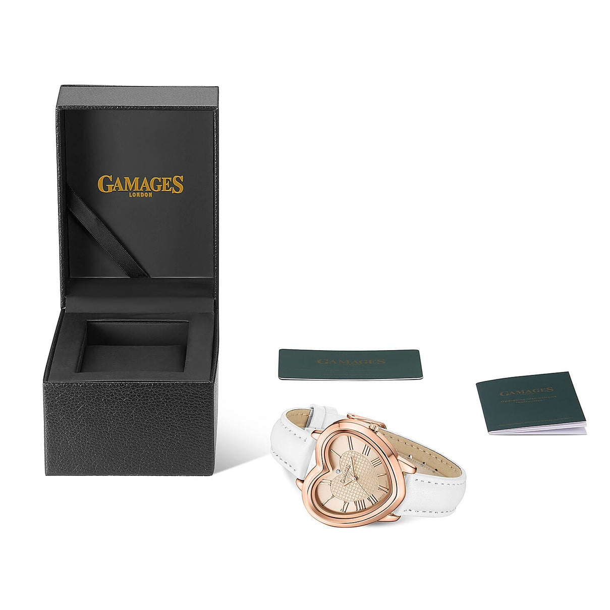 GAMAGES OF LONDON Ladies Heartfelt Diamond in Rose 7794656 4
