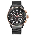 GAMAGES OF LONDON Limited Edition Hand Assembled Cogwheel Automatic Rose Black