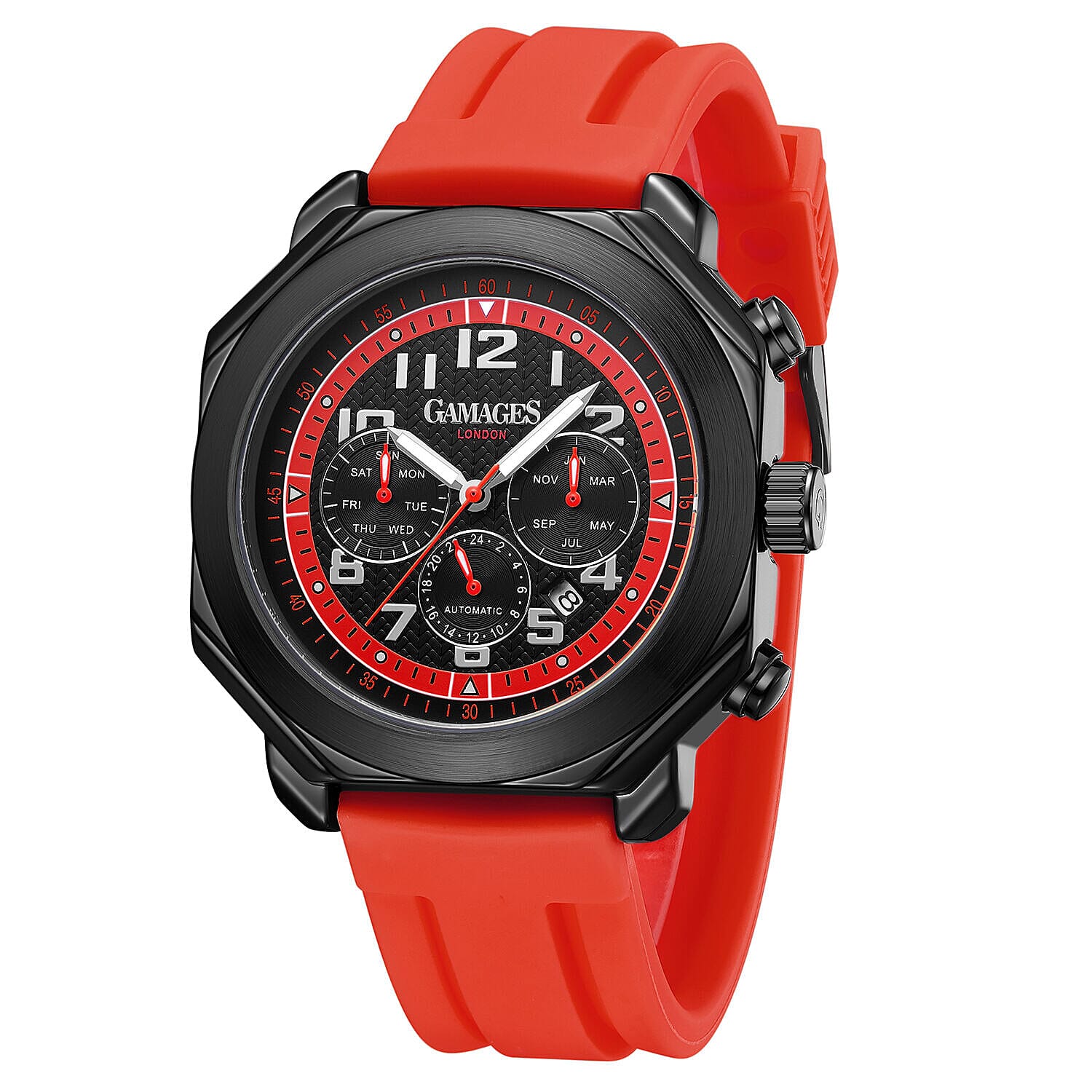 GAMAGES OF LONDON Limited Edition Hand Assembled Contemporary Automatic Red 6883772 3