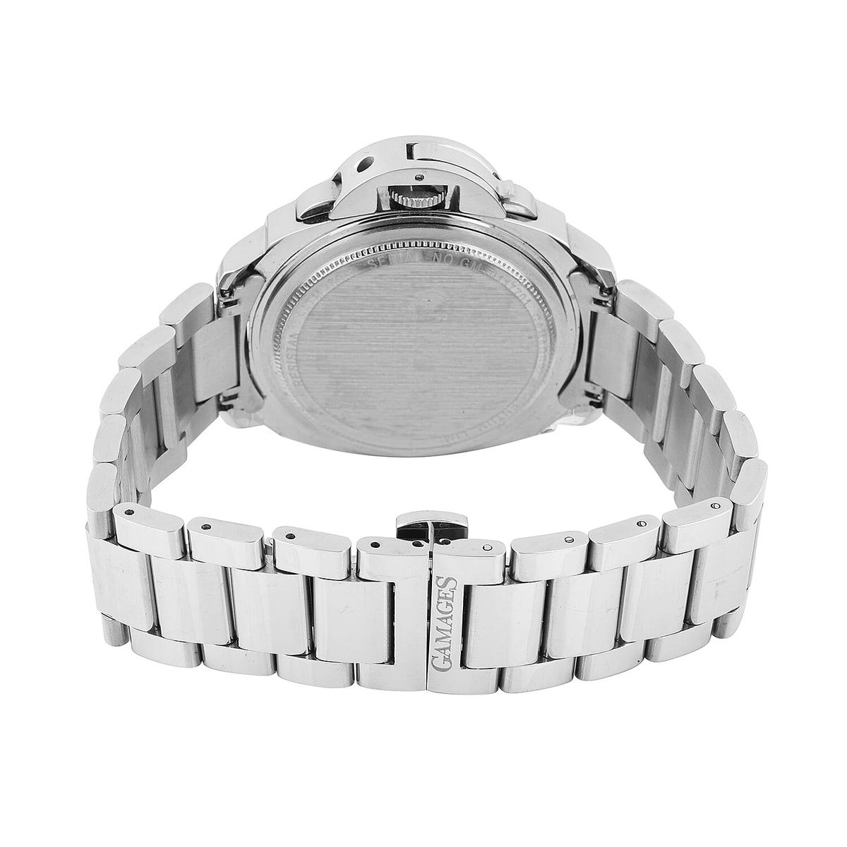 GAMAGES OF LONDON Limited Edition Hand Assembled Momentum Automatic Movement - Blue and Silver 6254211 3